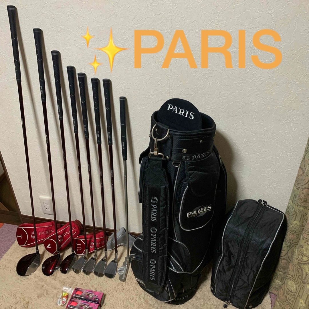 PARIS(パリス)の✨PARISブランド💕豪華レディースゴルフハーフセット スポーツ/アウトドアのゴルフ(クラブ)の商品写真