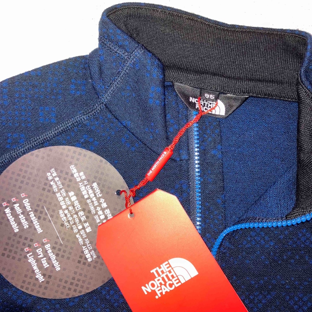 THE NORTH FACE(ザノースフェイス)の【タグ付き新品 S〜M】THE NORTH FACE  ロゴ刺繍フリーストップス レディースのトップス(ニット/セーター)の商品写真