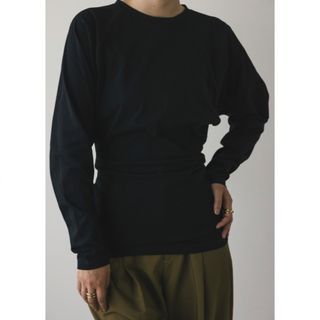 マウジー(moussy)のウエストシェイプロンT スタイルミキサー(Tシャツ(長袖/七分))