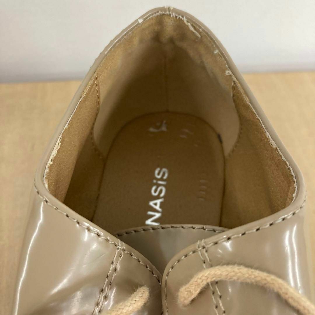 JEANASIS(ジーナシス)のJEANASIS 厚底シューズ 23.0cm レディースの靴/シューズ(ローファー/革靴)の商品写真