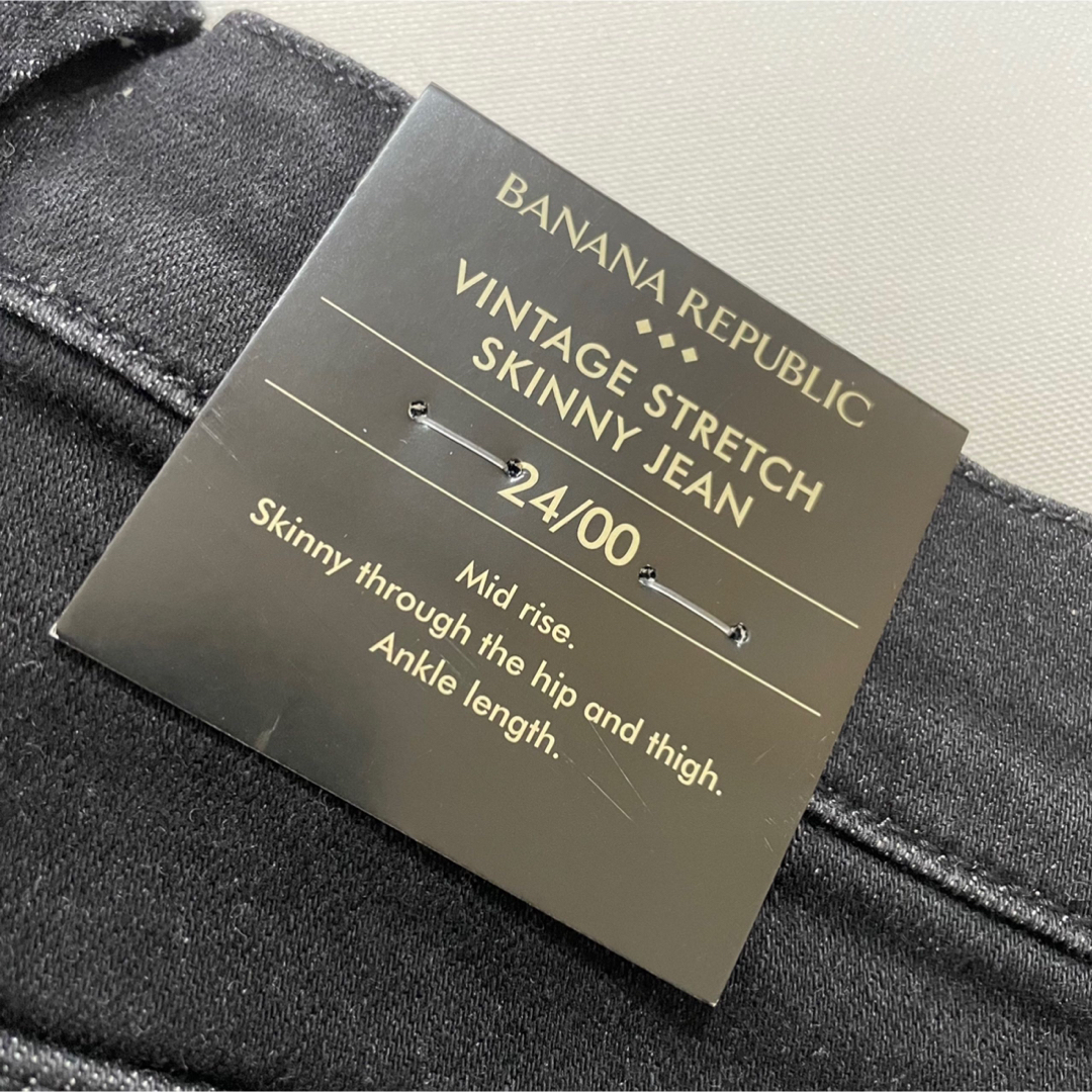 Banana Republic - 【新品タグ付】BANANA REPUBLICスキニージーンズ 黒