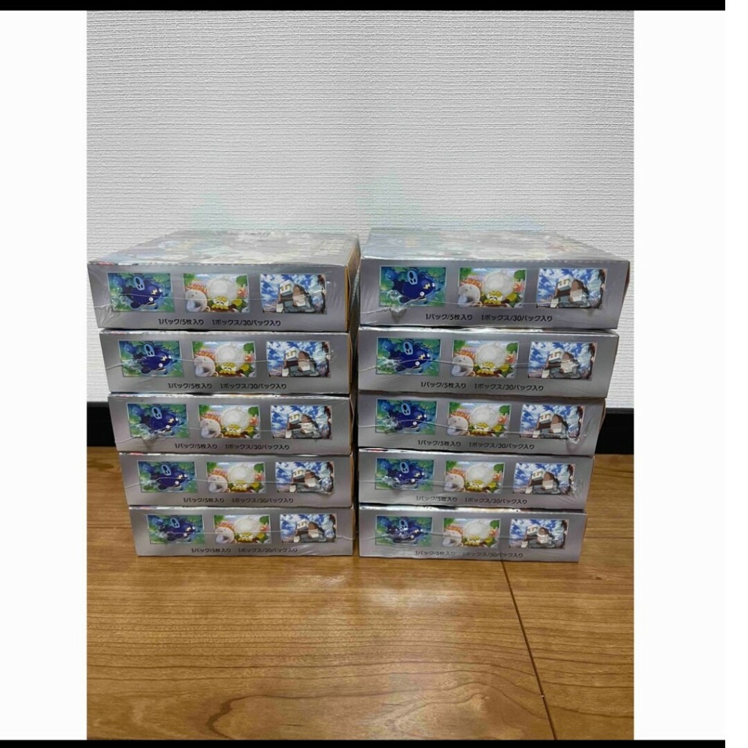 ポケモンカードゲーム クレイバースト 10BOX シュリンクなし ポケモンカードゲーム クレイバースト 10BOX シュリンクなし