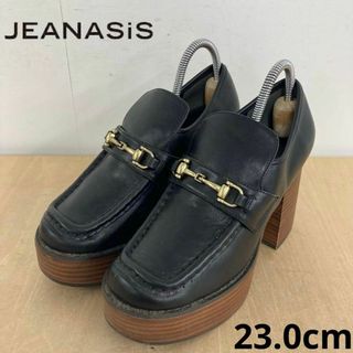 ジーナシス(JEANASIS)のJEANASiS ビットツキヒールローファー 23.0cm(ハイヒール/パンプス)