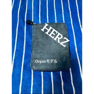 ヘルツ(HERZ)の✨希少色ネイビー・HERZ製✨本革製ファスナーブックケース(その他)