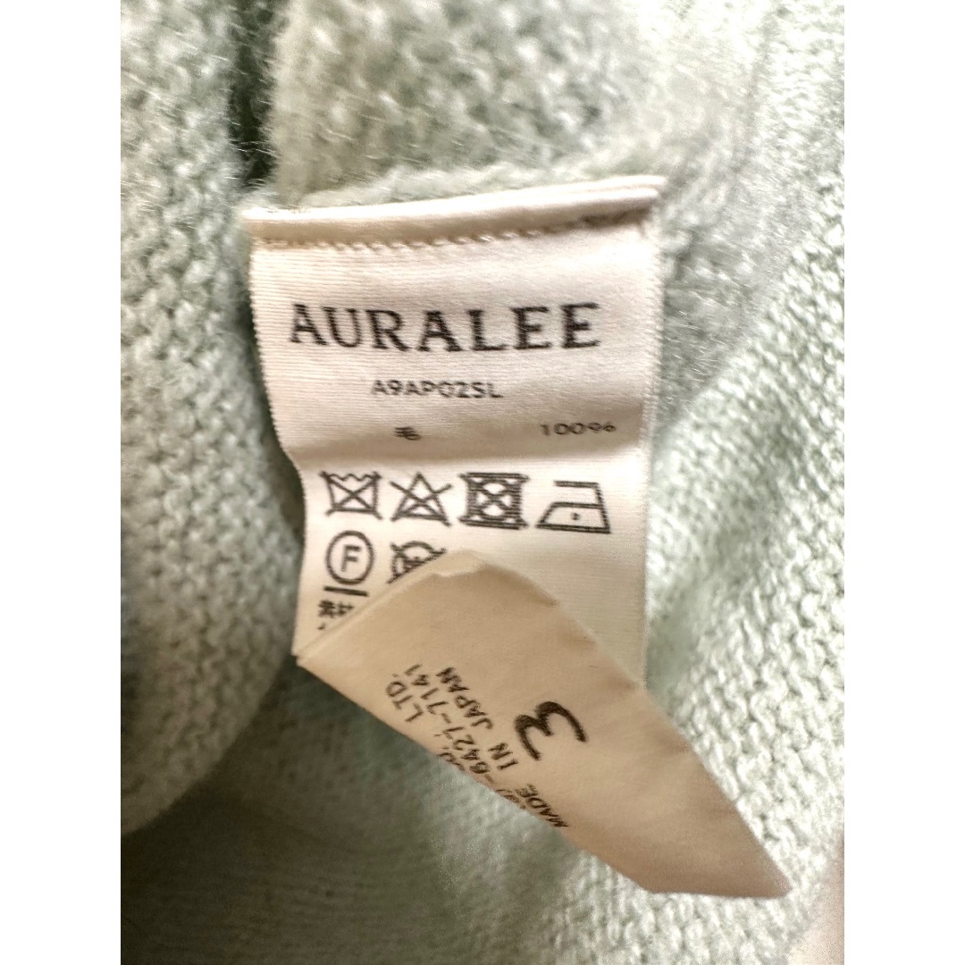 AURALEE(オーラリー)のAURALEE 19AW PURE SHETLAND WOOL KNIT ニット メンズのトップス(ニット/セーター)の商品写真