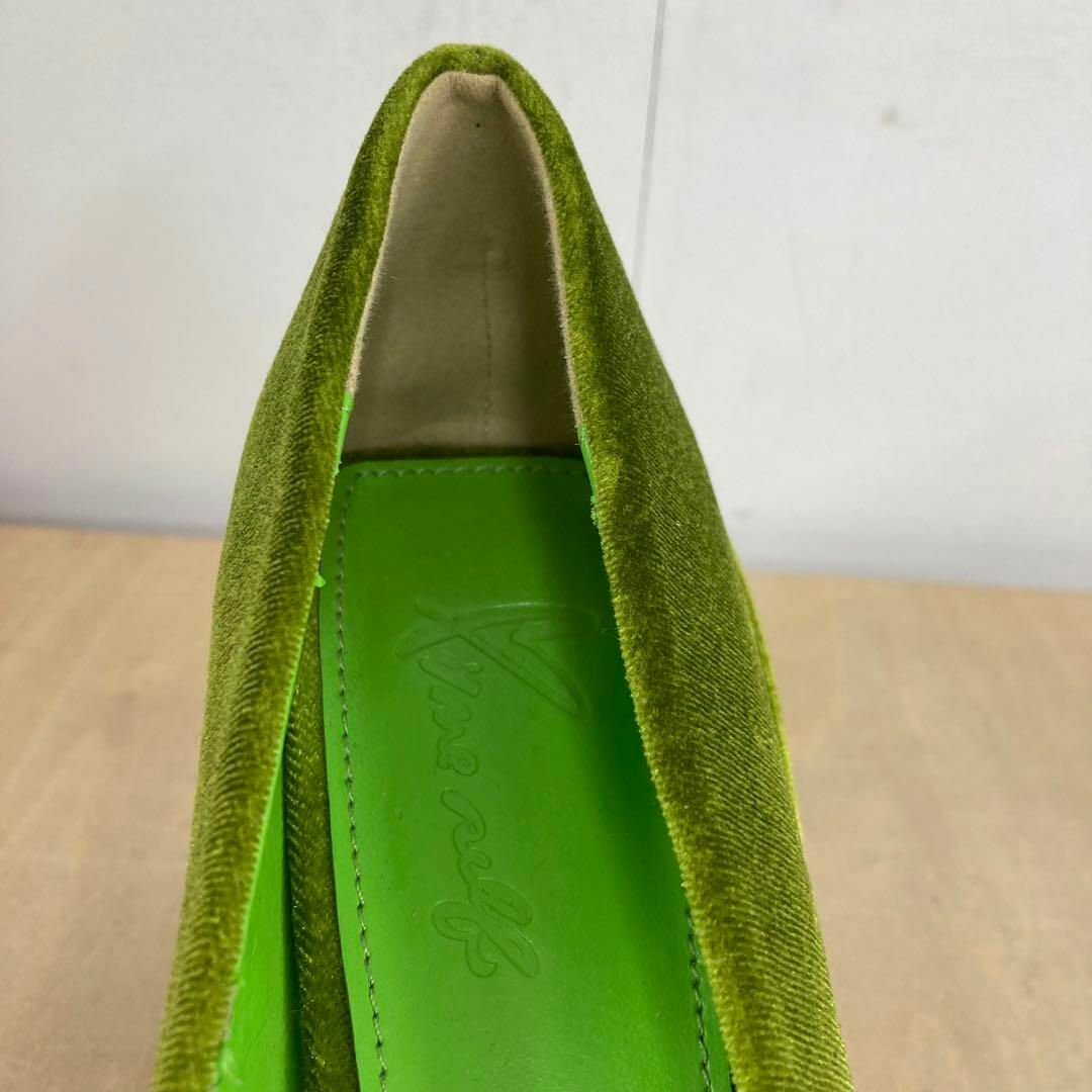 MIHARAYASUHIRO(ミハラヤスヒロ)のミハラヤスヒロ ベロアパンプス 24.0cm レディースの靴/シューズ(ハイヒール/パンプス)の商品写真