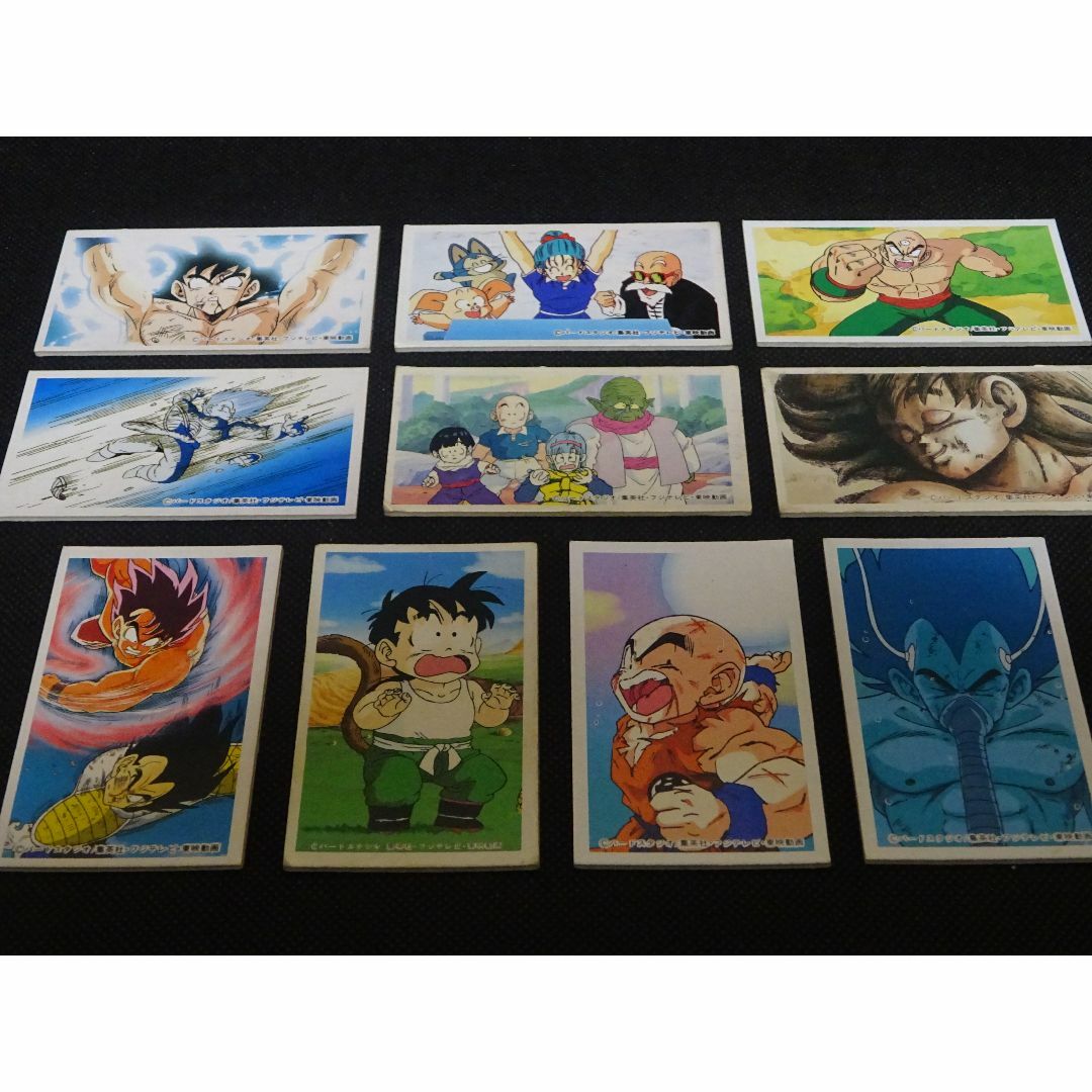 ドラゴンボールZ・角メンコ10枚セット レトロ 当時物 駄菓子屋⑨ ドラゴンボールZ・角メンコ10枚セット レトロ 当時物 駄菓子屋⑨