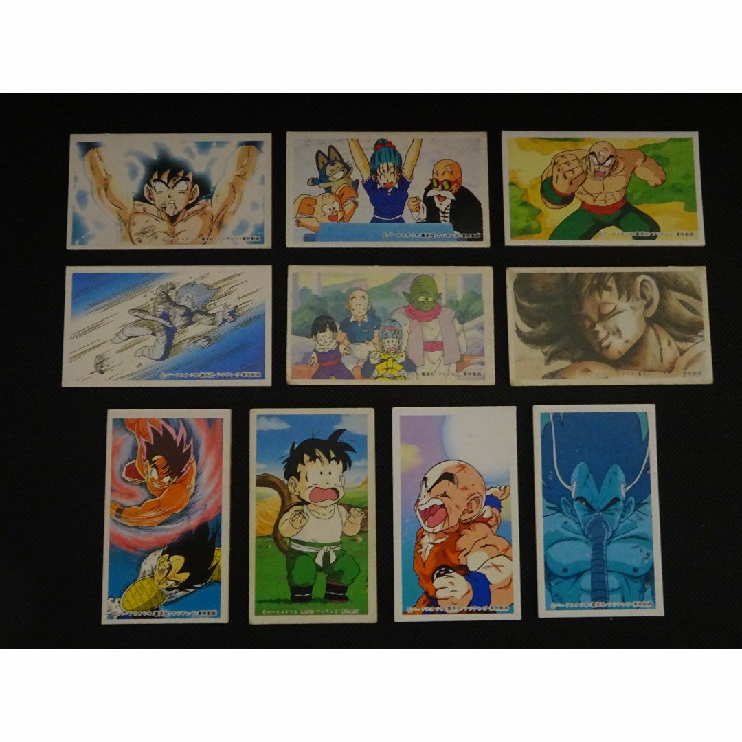 ドラゴンボールZ・角メンコ10枚セット レトロ 当時物 駄菓子屋⑨ ドラゴンボールZ・角メンコ10枚セット レトロ 当時物 駄菓子屋⑨
