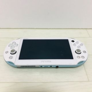 プレイステーションヴィータ(PlayStation Vita)のSONY PS Vita  本体 ライトブルーホワイト PCH-2000(携帯用ゲーム機本体)