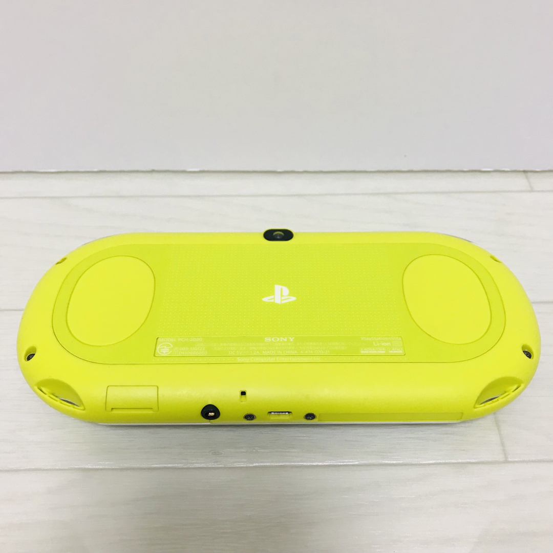 PlayStation Vita - SONY PS Vita 本体 ライムグリーン PCH-2000 の