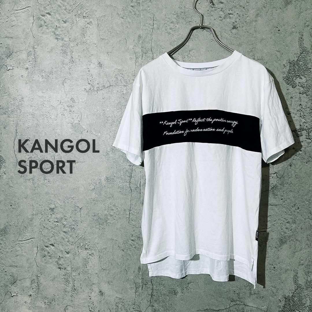 KANGOL(カンゴール)のKANGOL カンゴール スポーツ Tシャツ 半袖 トップス L レディースのトップス(Tシャツ(半袖/袖なし))の商品写真