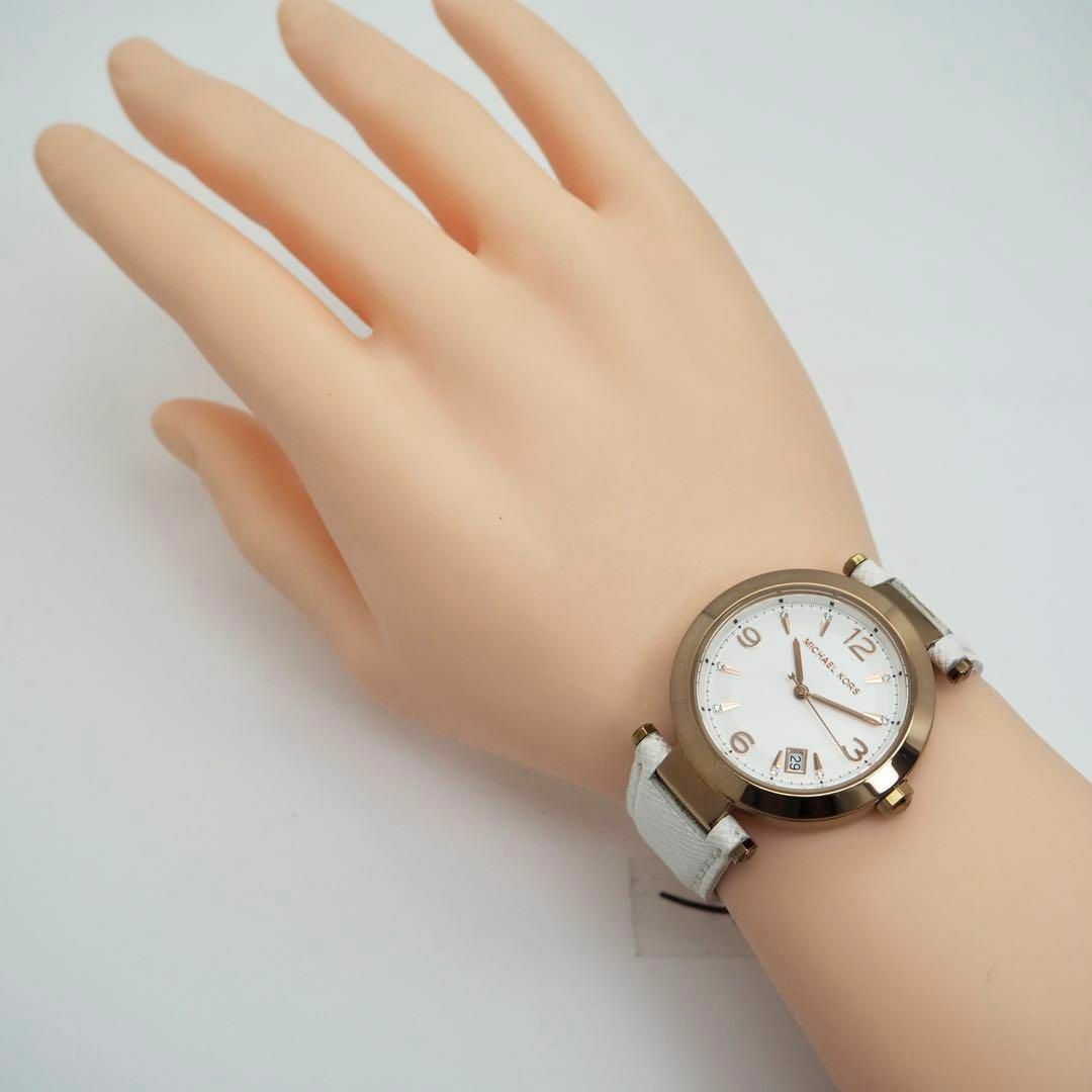 63【美品】MICHAEL KORS マイケルコース時計　レディース腕時計　箱付時計ショップHaru