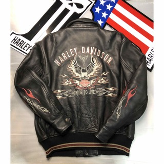 Harley Davidson - 【稀少限定モデル！入手困難】極美品　ハーレーダビッドソン　ライダース　ジャケット