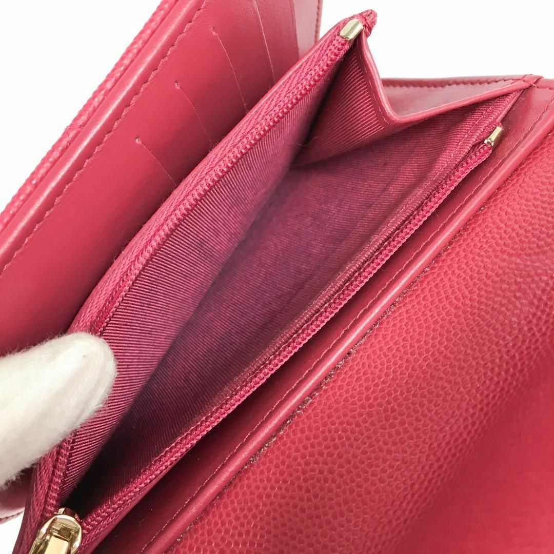 CHANEL(シャネル)のシャネル マトラッセ ミディアムフラップウォレット 三つ折り財布 箱付き レディースのファッション小物(財布)の商品写真