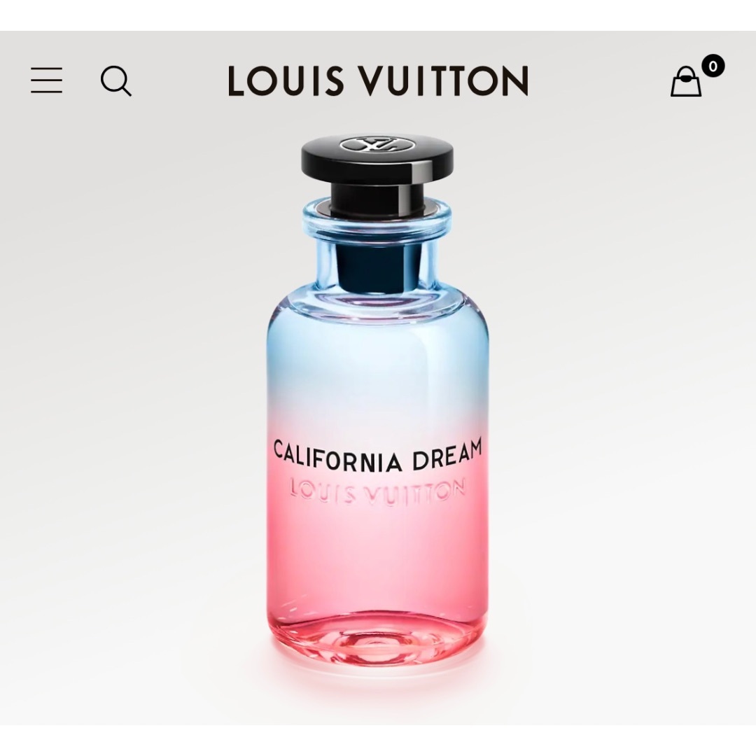 LOUIS VUITTON(ルイヴィトン)のほぼ未使用 LOUIS VUITTON カリフォルニアドリーム コスメ/美容の香水(ユニセックス)の商品写真