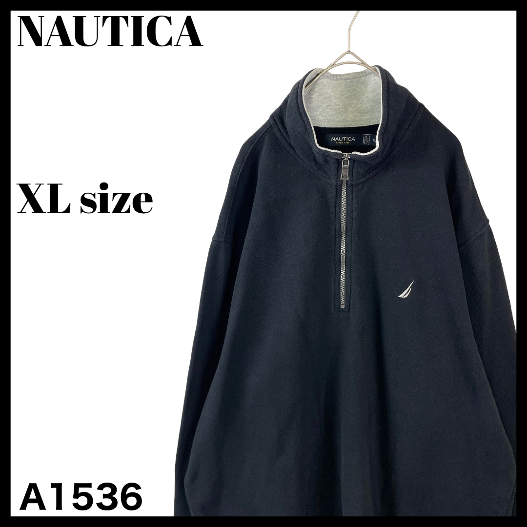 公式オンラインストア 人気 NAUTICA ノーティカ ハーフジップ