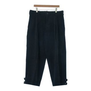 ヨウジヤマモトプールオム(Yohji Yamamoto POUR HOMME)のyohji yamamoto POUR HOMME スラックス 3(M位) 黒 【古着】【中古】(スラックス)