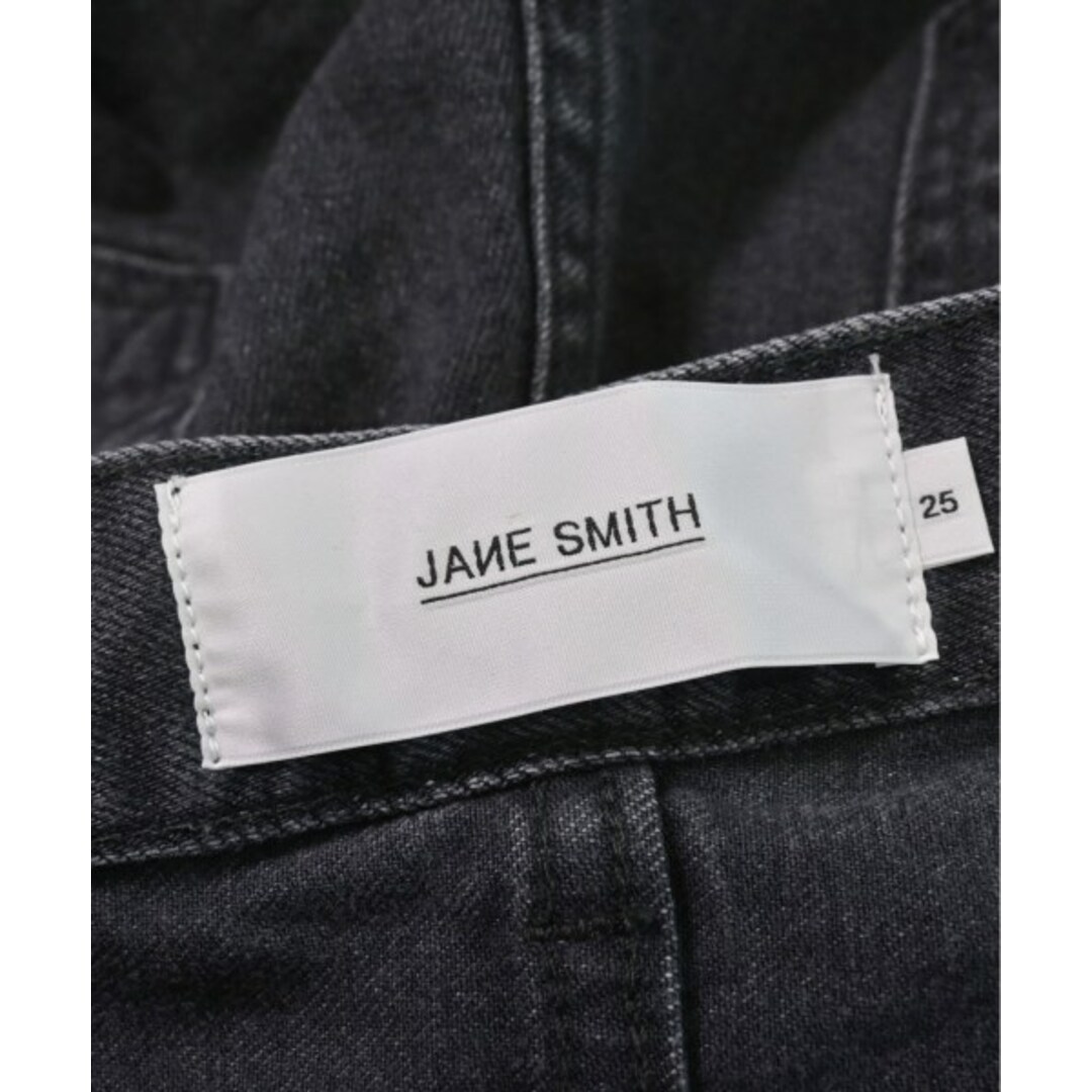 JANE SMITH(ジェーンスミス)のJANE SMITH ジェーンスミス デニムパンツ 25(S位) 黒(デニム) 【古着】【中古】 レディースのパンツ(デニム/ジーンズ)の商品写真