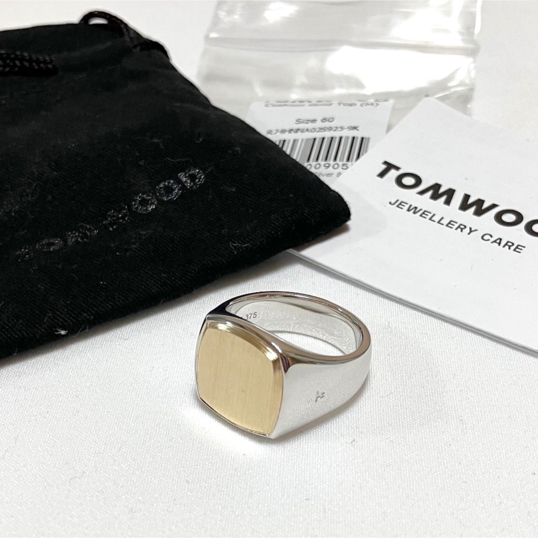 新品 60 TOMWOOD Mesh Ring シルバー 指輪 5189