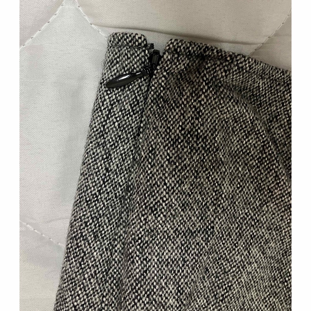 JAYRO(ジャイロ)の✨ ジャイロツイードミニスカート灰グレー系ひらフリ レディースのスカート(ミニスカート)の商品写真