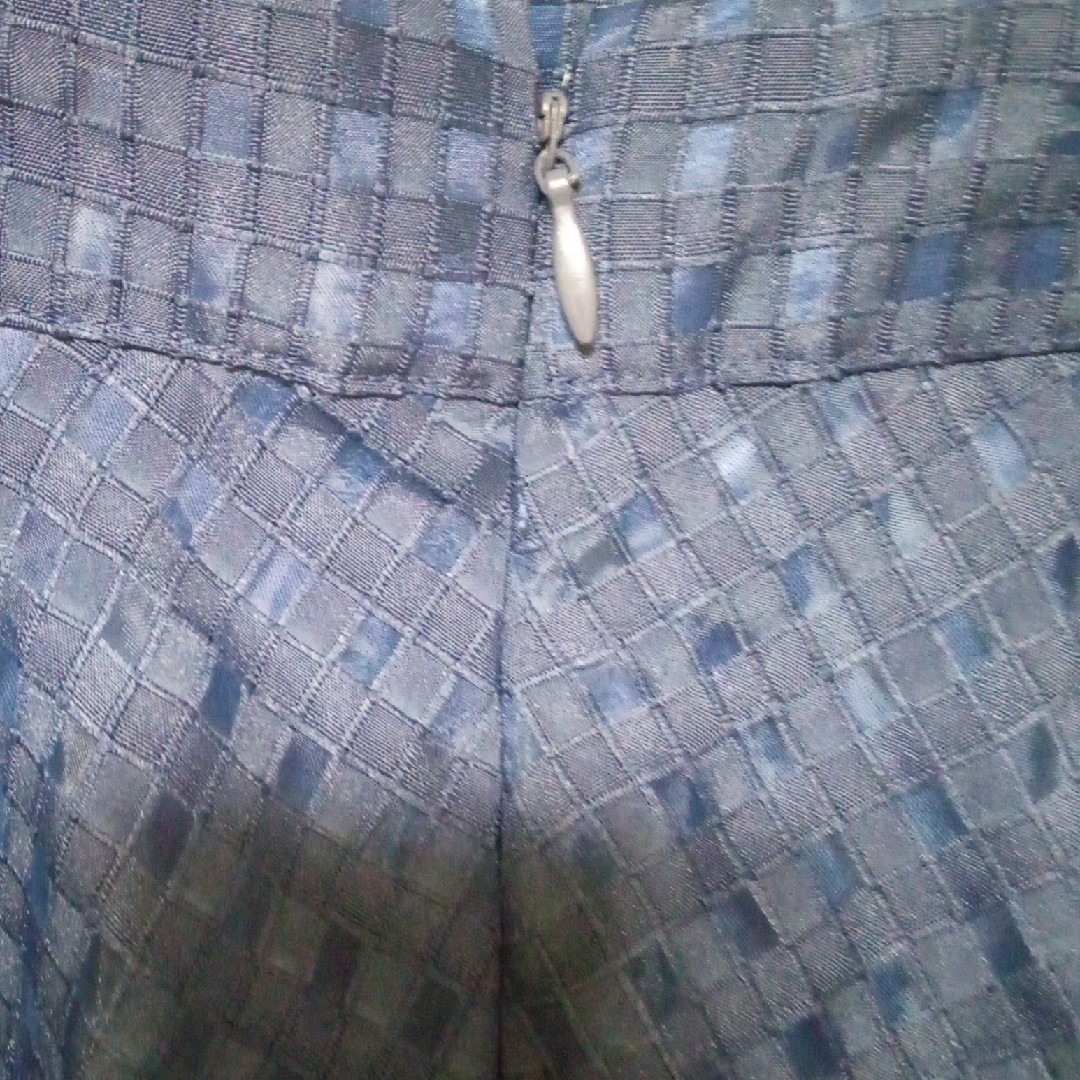 clear(クリア)のclear シアーチェックフレアスカートS レディースのスカート(ロングスカート)の商品写真