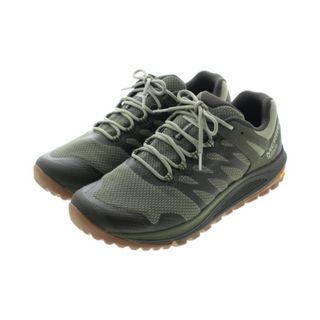 メレル(MERRELL)のMERRELL メレル スニーカー 27cm 緑 【古着】【中古】(スニーカー)