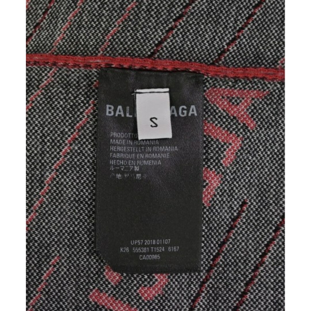 Balenciaga(バレンシアガ)のBALENCIAGA バレンシアガ ニット・セーター S 赤 【古着】【中古】 メンズのトップス(ニット/セーター)の商品写真