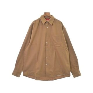 マルニ(Marni)のMARNI マルニ カジュアルシャツ 50(XL位) ベージュ 【古着】【中古】(シャツ)