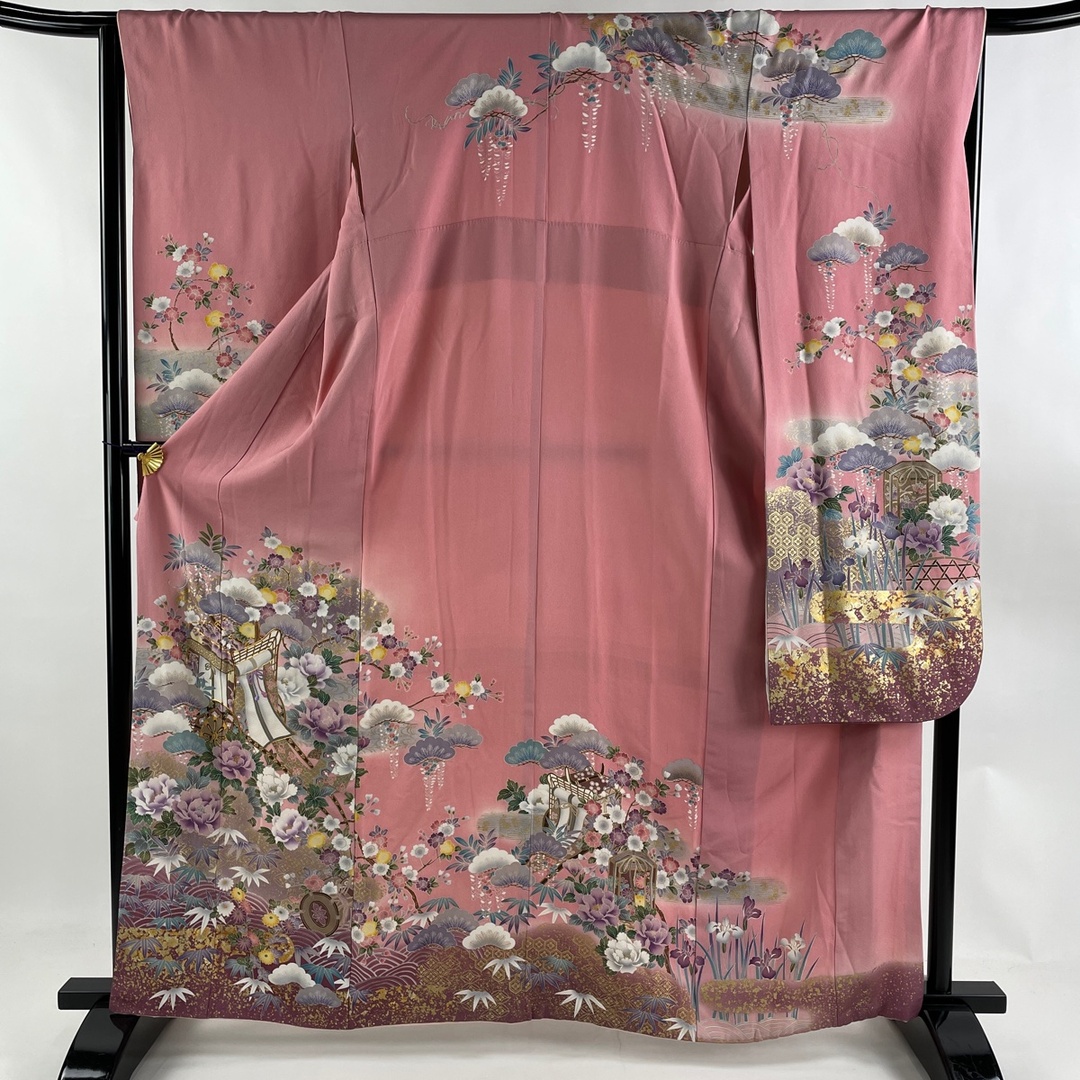 振袖 身丈163cm 裄丈65cm 正絹 美品 名品 【中古】