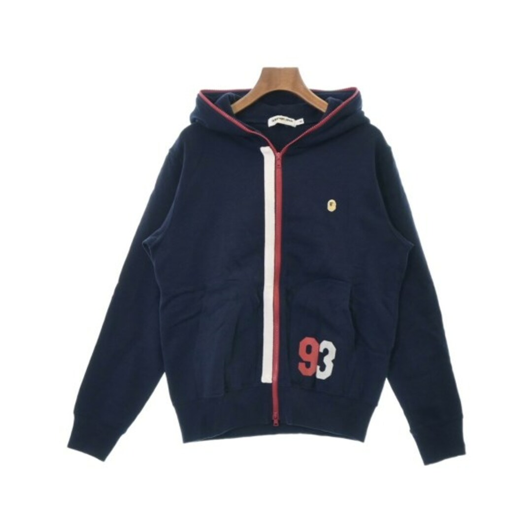 A BATHING APE - A BATHING APE アベイシングエイプ パーカー S 紺