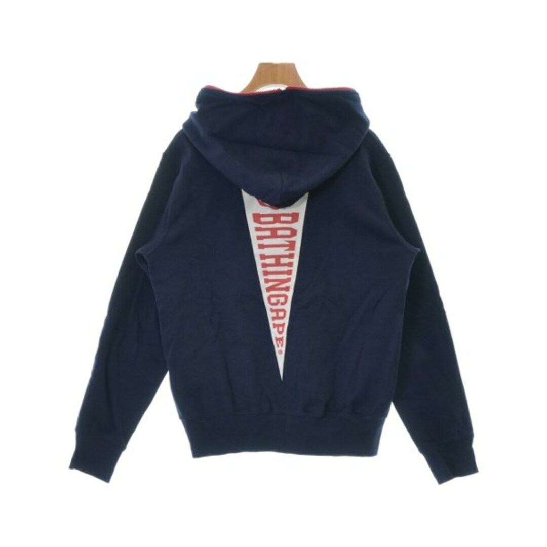 A BATHING APE - A BATHING APE アベイシングエイプ パーカー S 紺