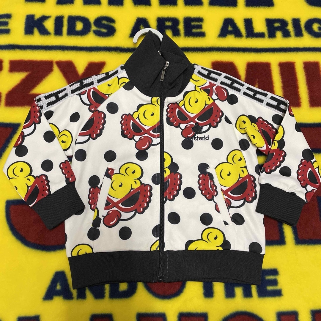 HYSTERIC MINI(ヒステリックミニ)の【専用】ローリング ジャージ(90)😎🤍💛 キッズ/ベビー/マタニティのキッズ服男の子用(90cm~)(ジャケット/上着)の商品写真