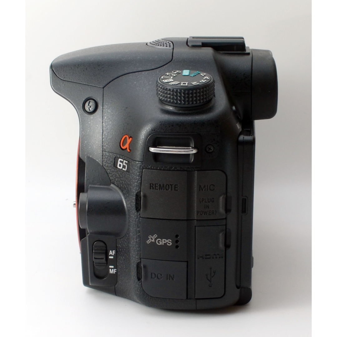 SONY - ☆SONY α65☆S数約550回○スマホ転送○超美品○Wズームレンズの