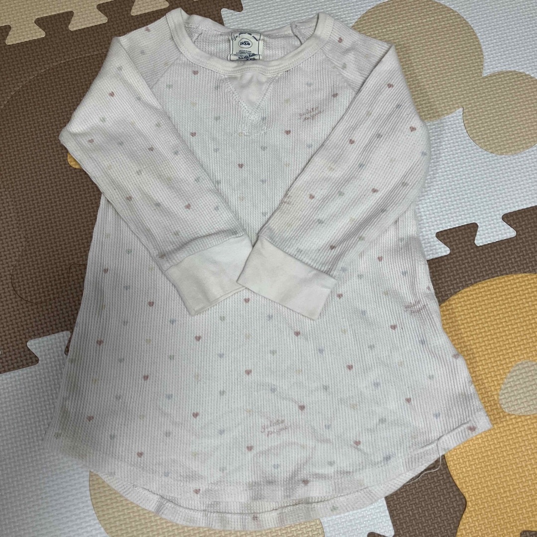 gelato pique(ジェラートピケ)のジェラートピケ　ハート　トップス キッズ/ベビー/マタニティのキッズ服女の子用(90cm~)(パジャマ)の商品写真