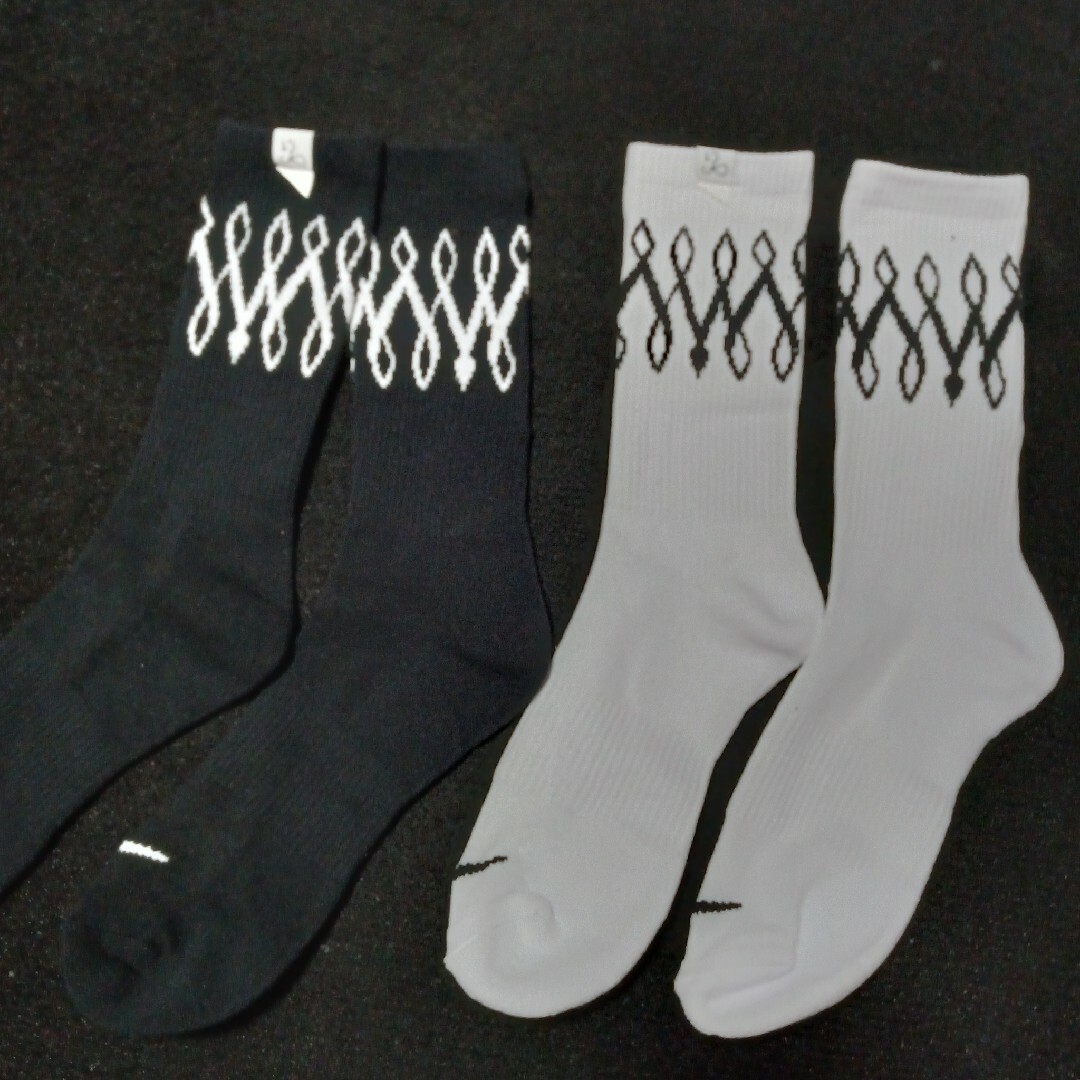 NIKE(ナイキ)のNIKE SOCKS ナイキ ソックス 2足 メンズのレッグウェア(ソックス)の商品写真