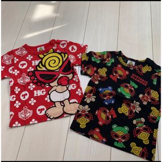 ヒステリックミニ(HYSTERIC MINI)のヒステリックミニ　Tシャツ　２点セット　80(Ｔシャツ)