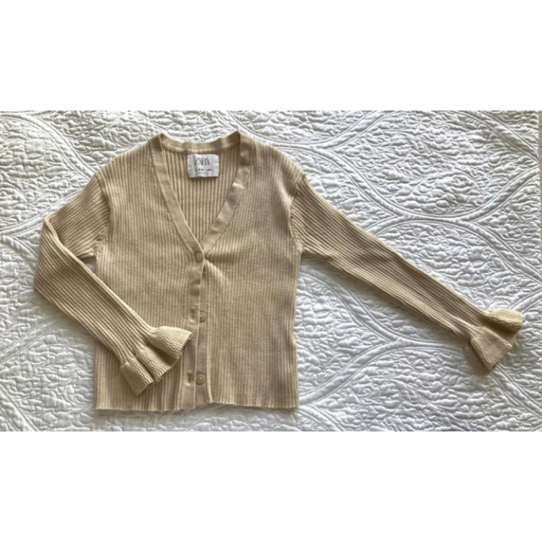 ZARA KIDS(ザラキッズ)のZARA KIDS　ニット カーディガン　140 cm キッズ/ベビー/マタニティのキッズ服女の子用(90cm~)(カーディガン)の商品写真