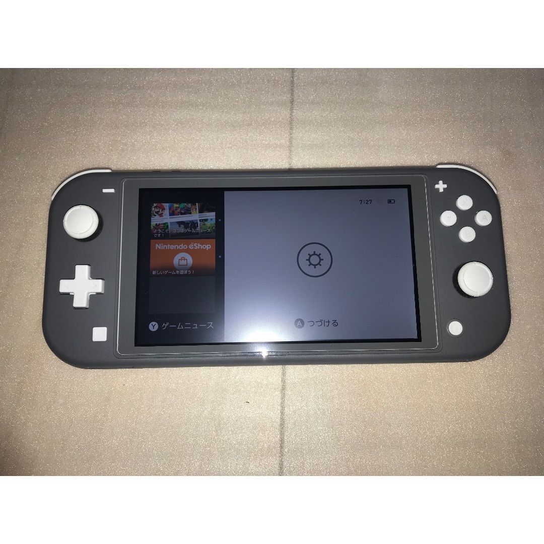 Nintendo Switch - ✨美品Switch Liteグレー完品✨動作確認済の通販 by