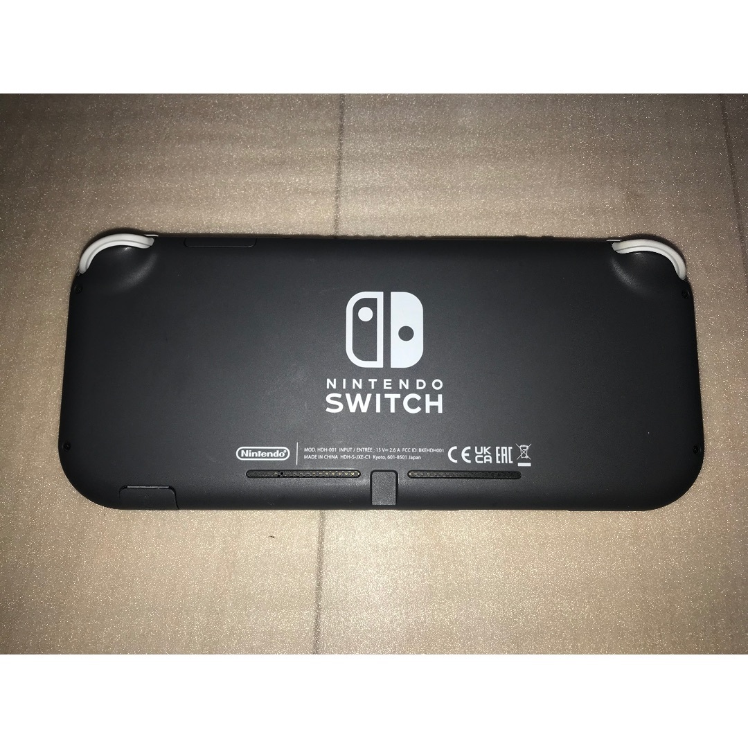 Nintendo Switch - ✨美品Switch Liteグレー完品✨動作確認済の通販 by