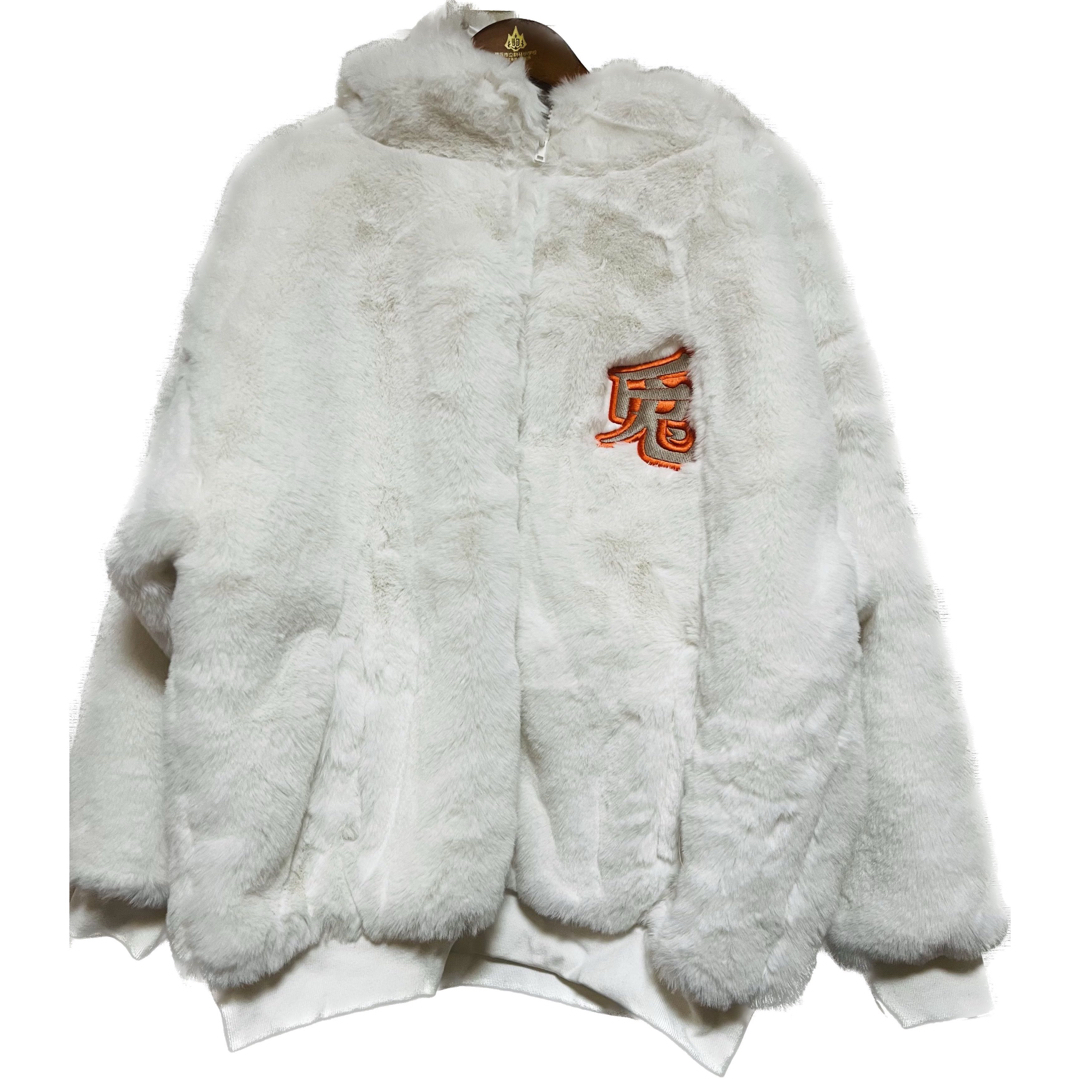 再入荷】 レア品入手困難 兎年 FR2 柳 Eco Rabbit Fur Blouson - トップス