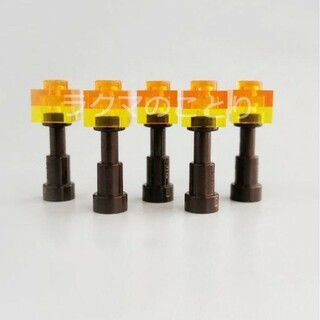レゴ(Lego)のレゴ　マインクラフト　松明 10本　武器　パーツ　　マイクラ　ミニフィグ 用(知育玩具)