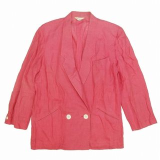 マックスマーラ(Max Mara)のマックスマーラ MAX MARA リネン ジャケット ダブル ブレザー 9(その他)