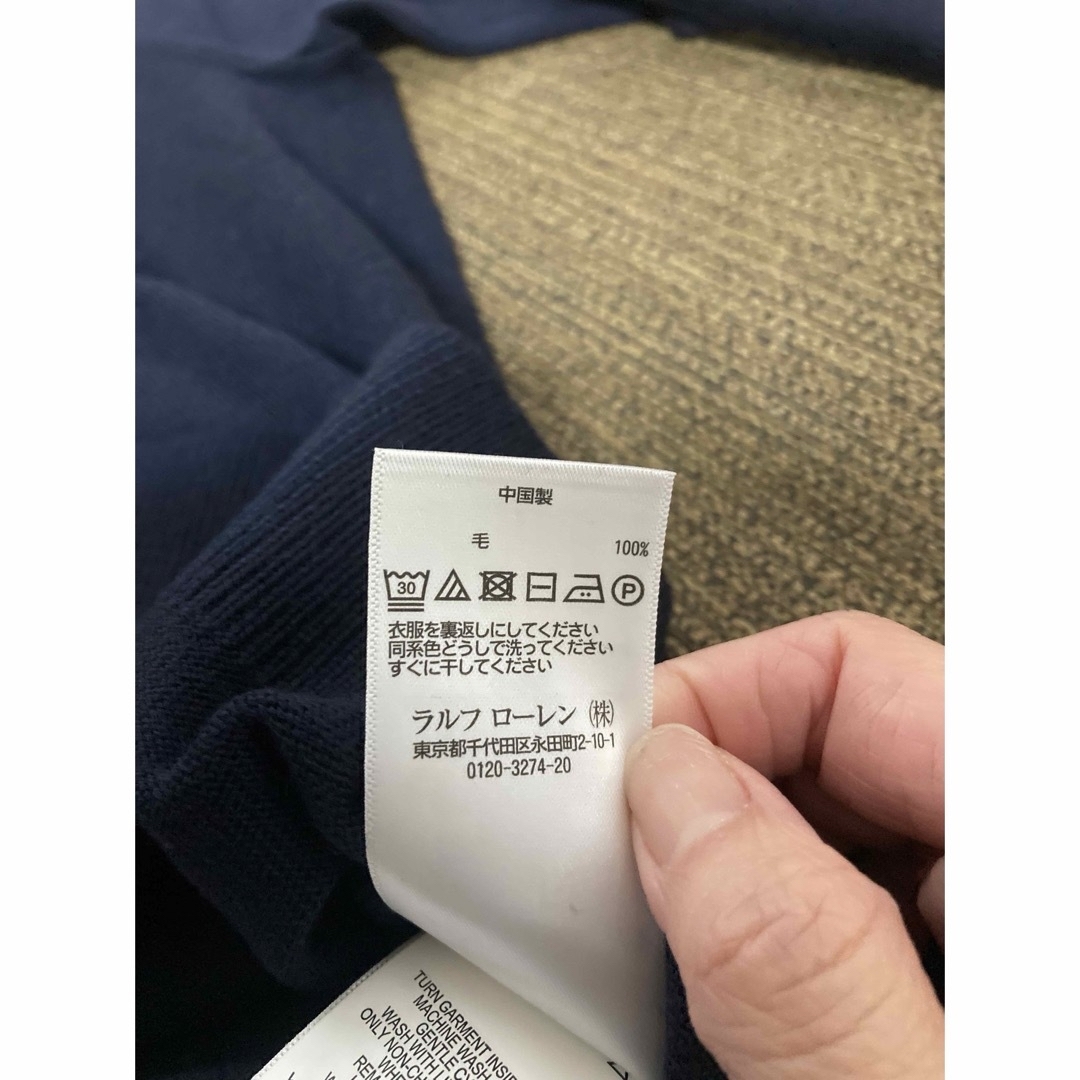 POLO RALPH LAUREN(ポロラルフローレン)の【値下げ！新品タグ付】ラルフメリノウールセーターMサイズ レディースのトップス(ニット/セーター)の商品写真