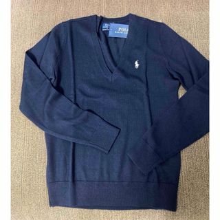 ポロラルフローレン(POLO RALPH LAUREN)の【値下げ！新品タグ付】ラルフメリノウールセーターMサイズ(ニット/セーター)