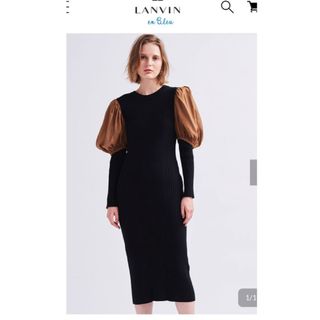 ランバンオンブルー(LANVIN en Bleu)のランバンオンブルー　ワンピース　(ロングワンピース/マキシワンピース)