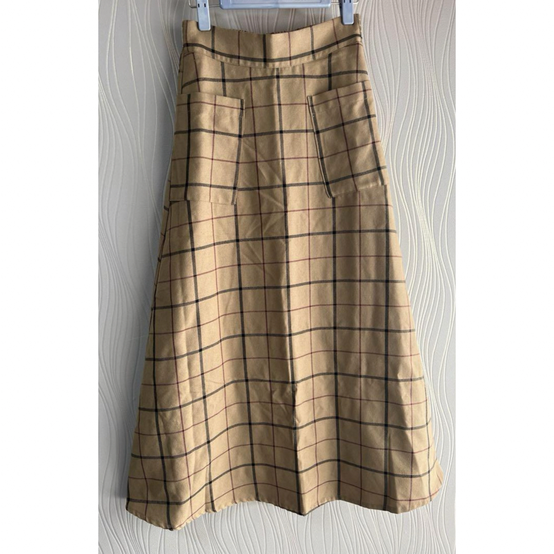 CEPO(セポ)のセポ　ロングスカート　チェック柄 レディースのスカート(ロングスカート)の商品写真