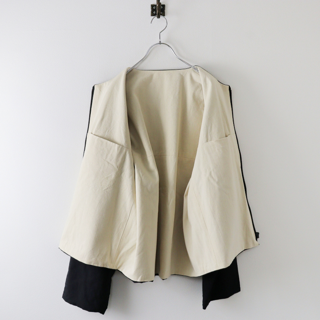 SUNSEA(サンシー)の美品 メンズ 2021AW サンシー SUNSEA micro herringbone blouson マイクロヘリンボーンブルゾン 3/ブラック ジャケット【2400013633215】 メンズのジャケット/アウター(ブルゾン)の商品写真