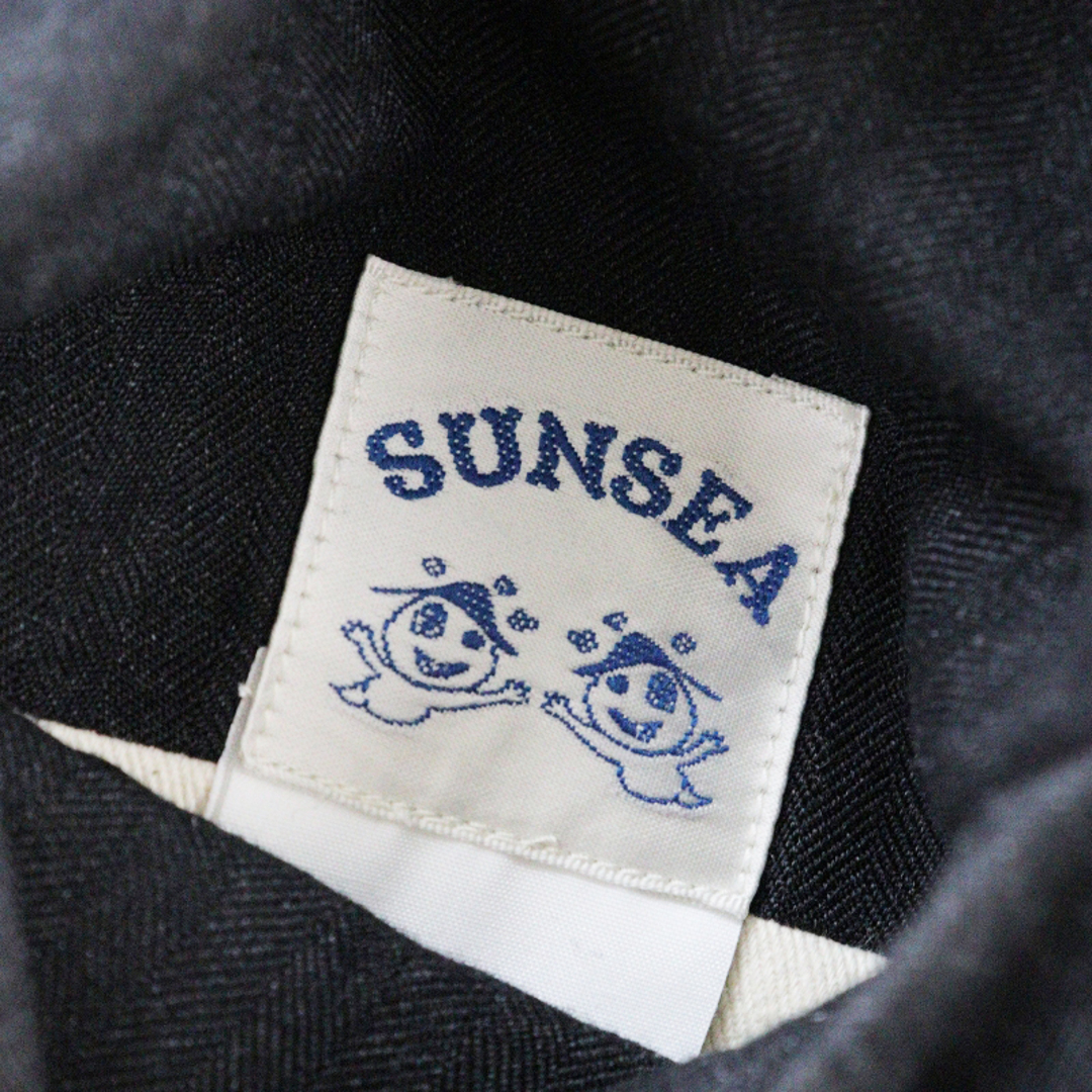 SUNSEA(サンシー)の美品 メンズ 2021AW サンシー SUNSEA micro herringbone blouson マイクロヘリンボーンブルゾン 3/ブラック ジャケット【2400013633215】 メンズのジャケット/アウター(ブルゾン)の商品写真