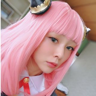 メッセージ付きアーニャコスプレ💘(写真)