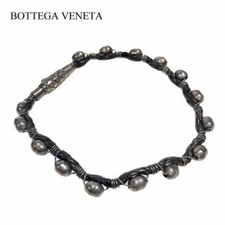 ボッテガヴェネタ(Bottega Veneta)のボッテガヴェネタ シルバー×イントレチャート ブレスレット バングル(ブレスレット/バングル)